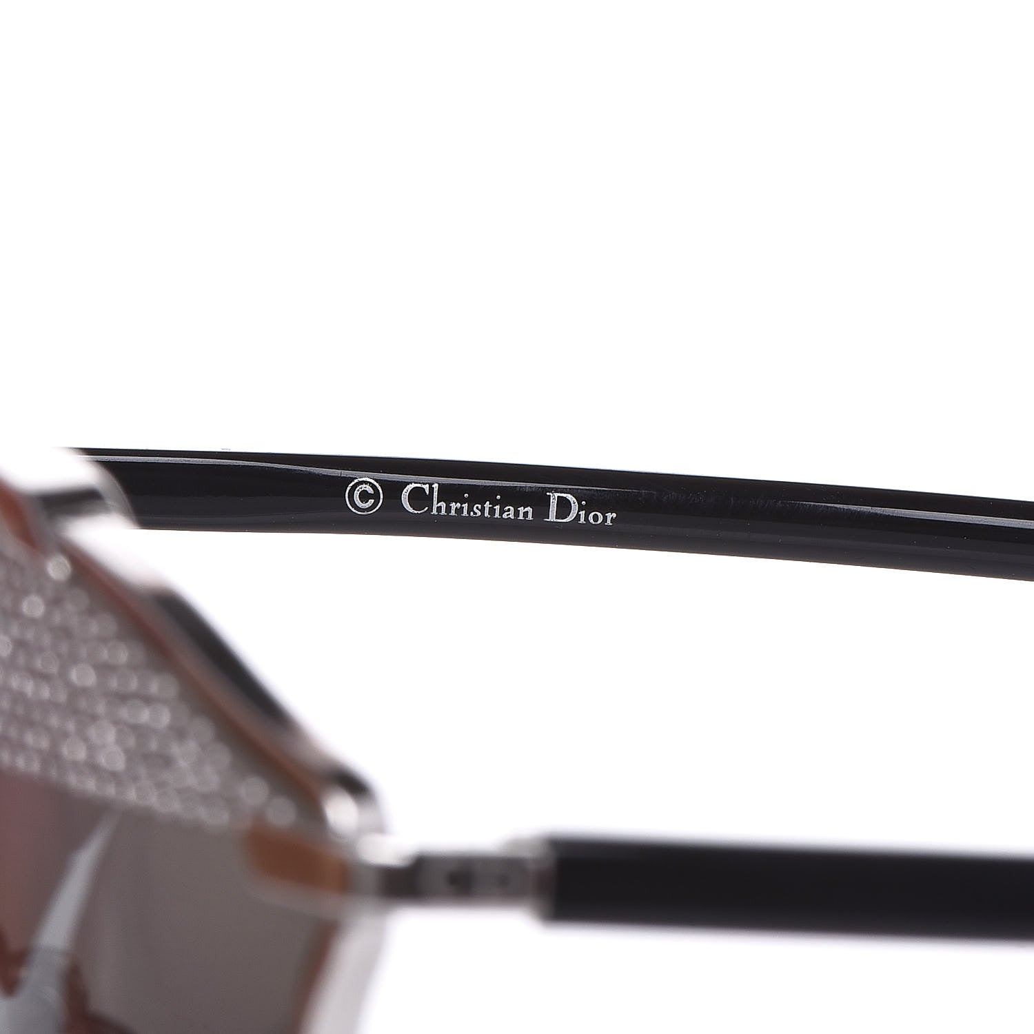 Christian Dior Studded So Real Sunglasses Black 6 of 8