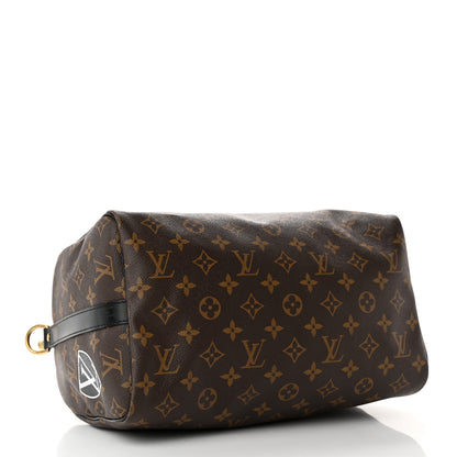 Louis Vuitton Monogram My World Tour Speedy Bandouliere 30 Black 3 of 13