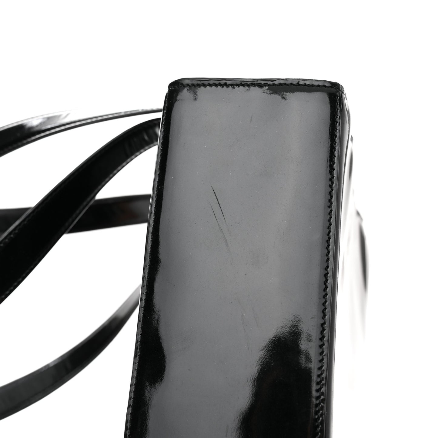 Patent Tote Black