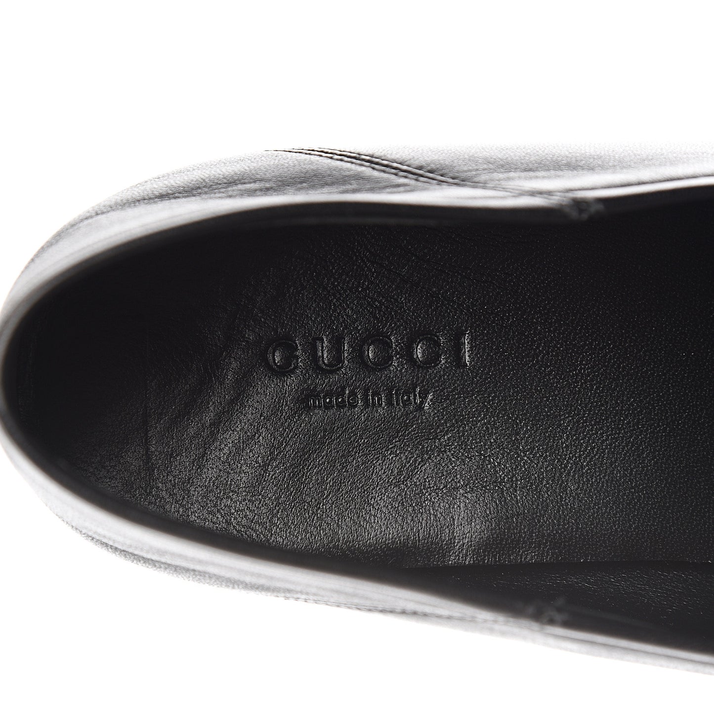Lambskin Womens Brixton Horsebit Loafers 41.5 Black