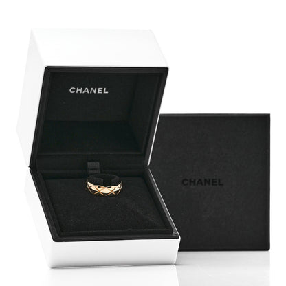 Chanel 18K Yellow Gold Small Coco Crush Ring 49 5 6 of 6