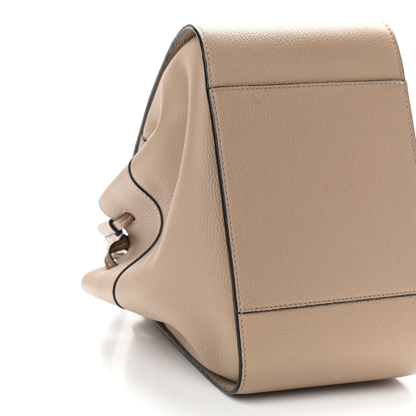 Calfskin Mini Hammock Shoulder Bag Sand Mink