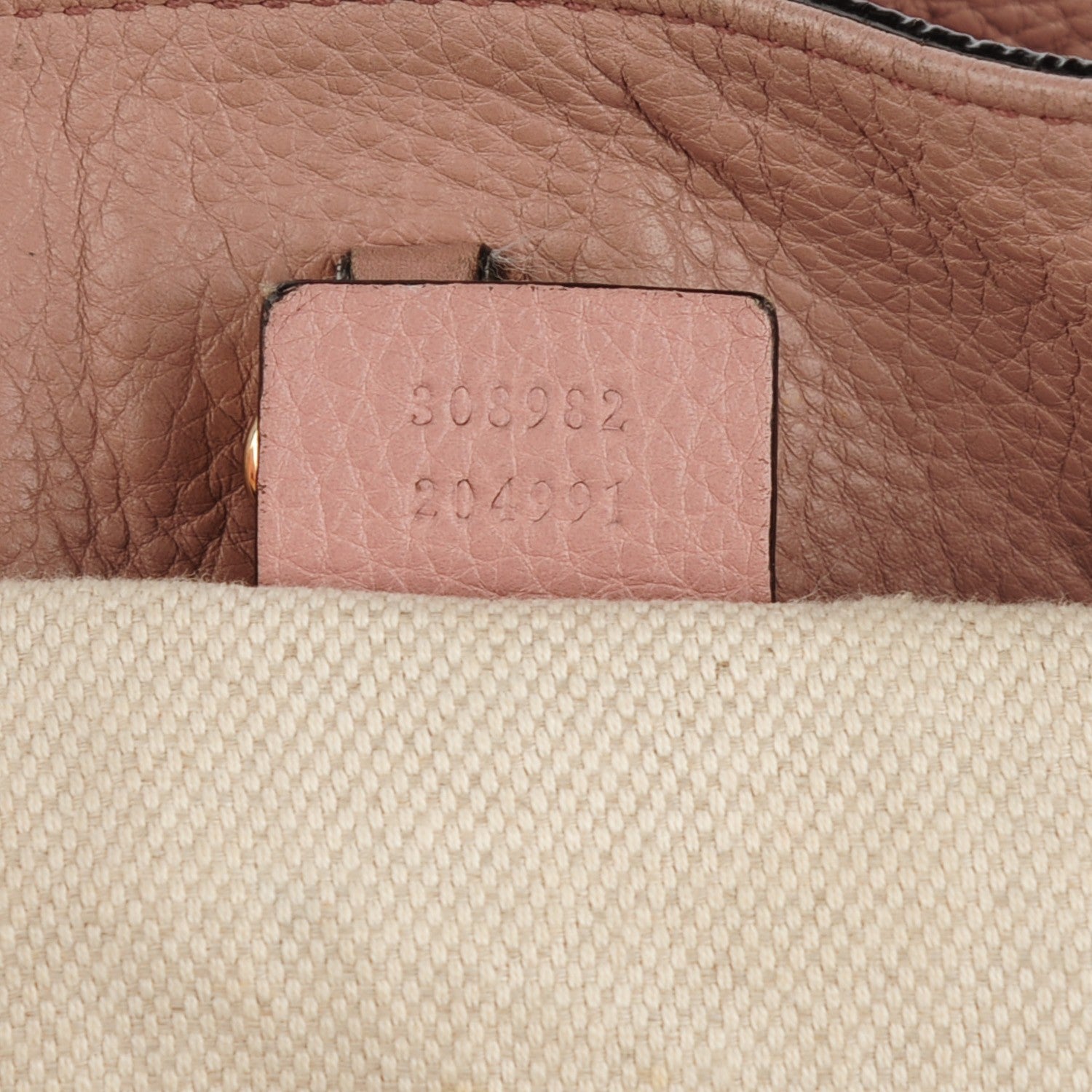Gucci Cellarius Calfskin Medium Soho Chain Shoulder Bag Dark Cipria 7 of 10