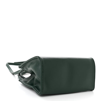Telfar Vegan Leather Small Shopping Bag Dark Olive 4 of 10