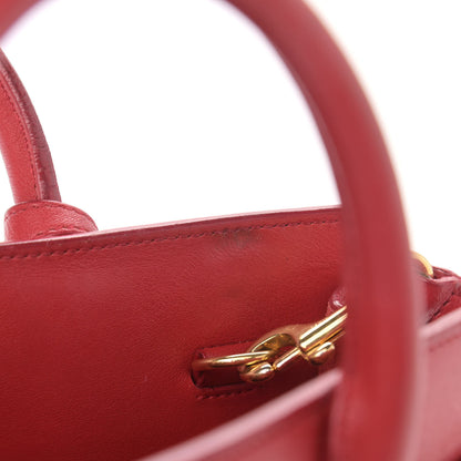Saint Laurent Calfskin Nano Sac De Jour Lipstick Red 10 of 13