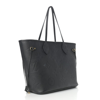 Louis Vuitton Empreinte Monogram Giant Neverfull MM Black 3 of 11