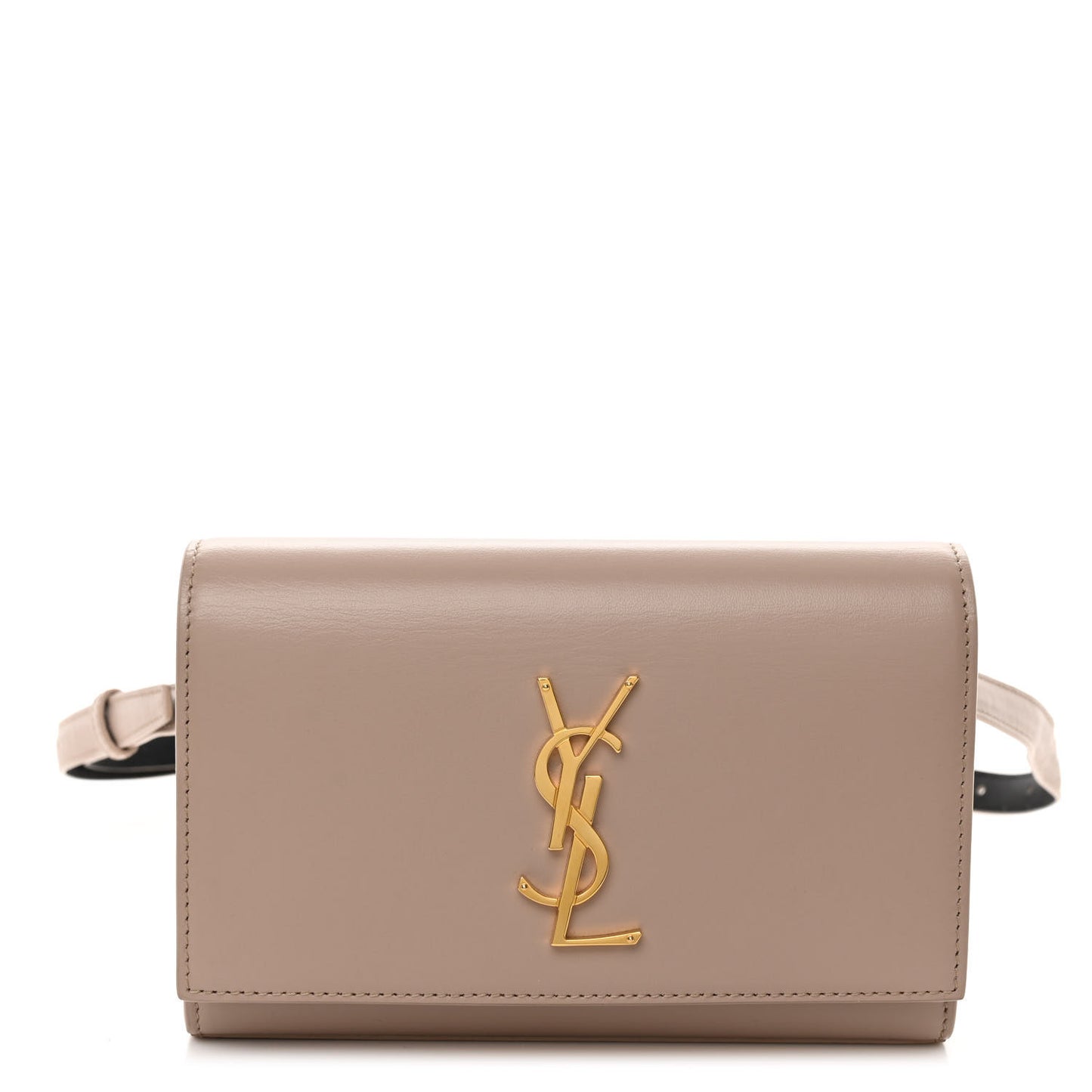 Smooth Calfskin Monogram Kate Belt Bag Beige