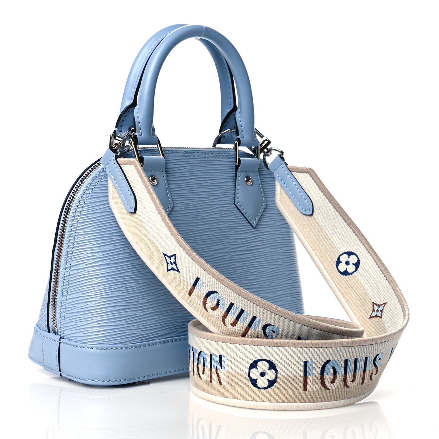 Epi Jacquard Alma BB Bleu Nuage