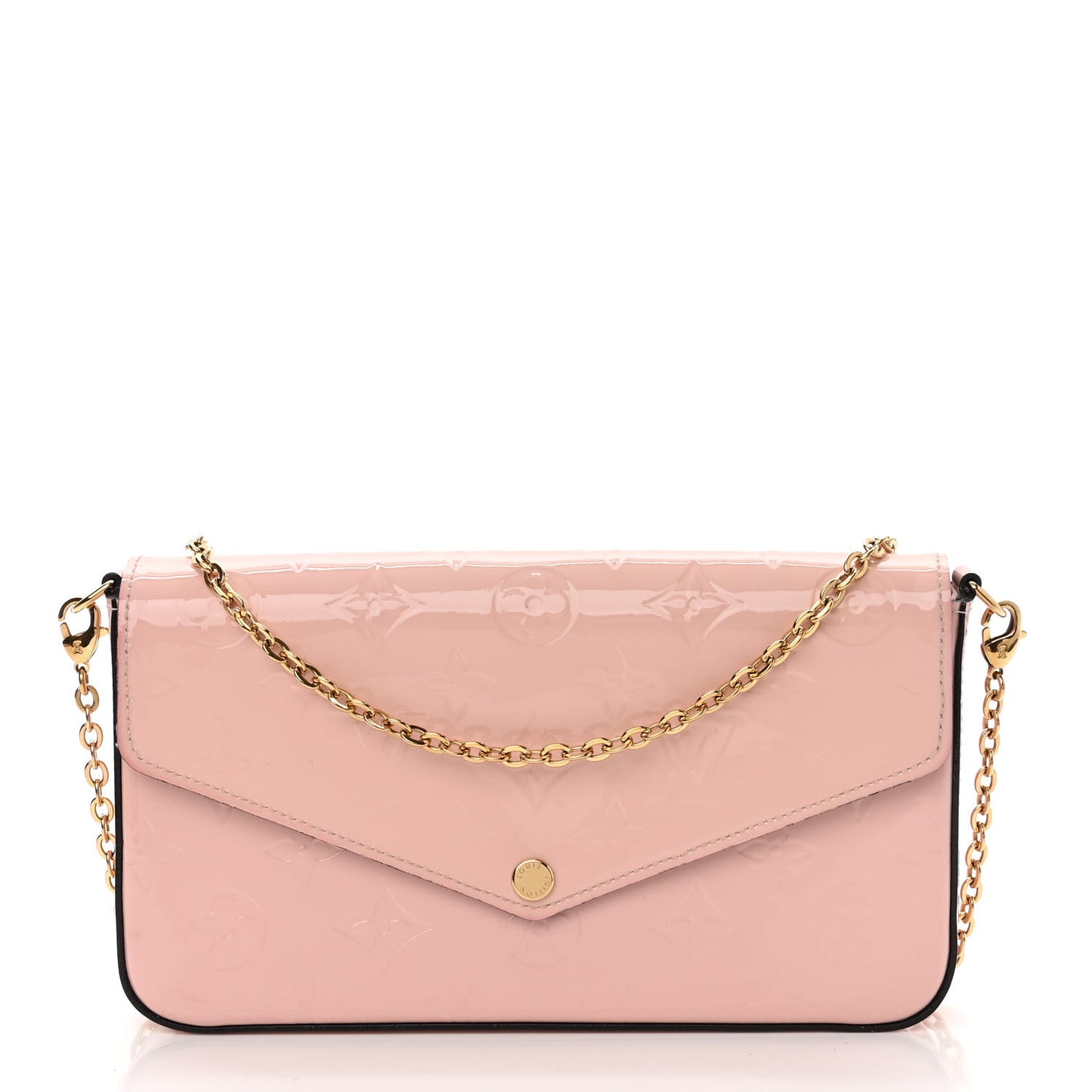 Vernis Felicie Chain Wallet Rose Ballerine