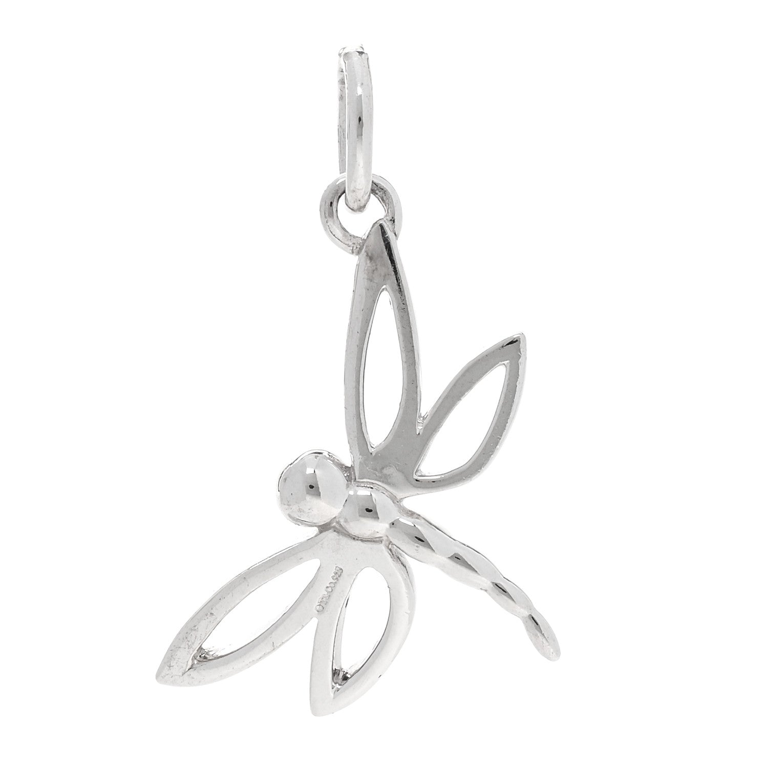 Tiffany Sterling Silver Dragonfly Charm 3 of 4