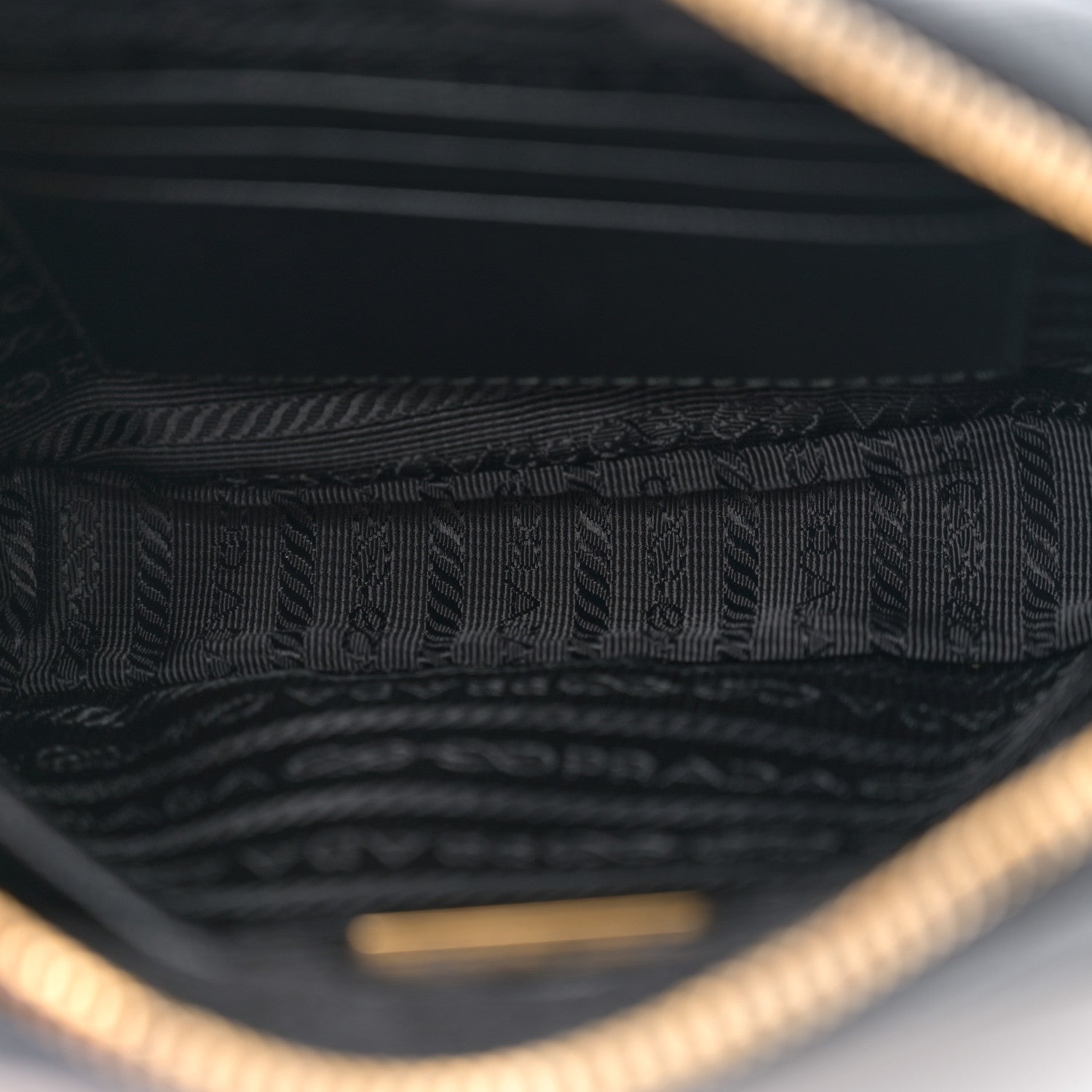 Prada Saffiano Mini Camera Crossbody Bag Black 5 of 10