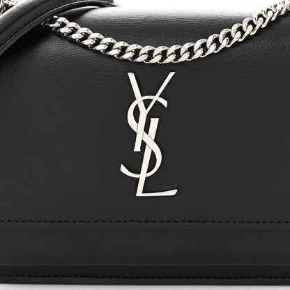 Saint Laurent Calfskin Monogram Sunset Chain Wallet 7 of 9