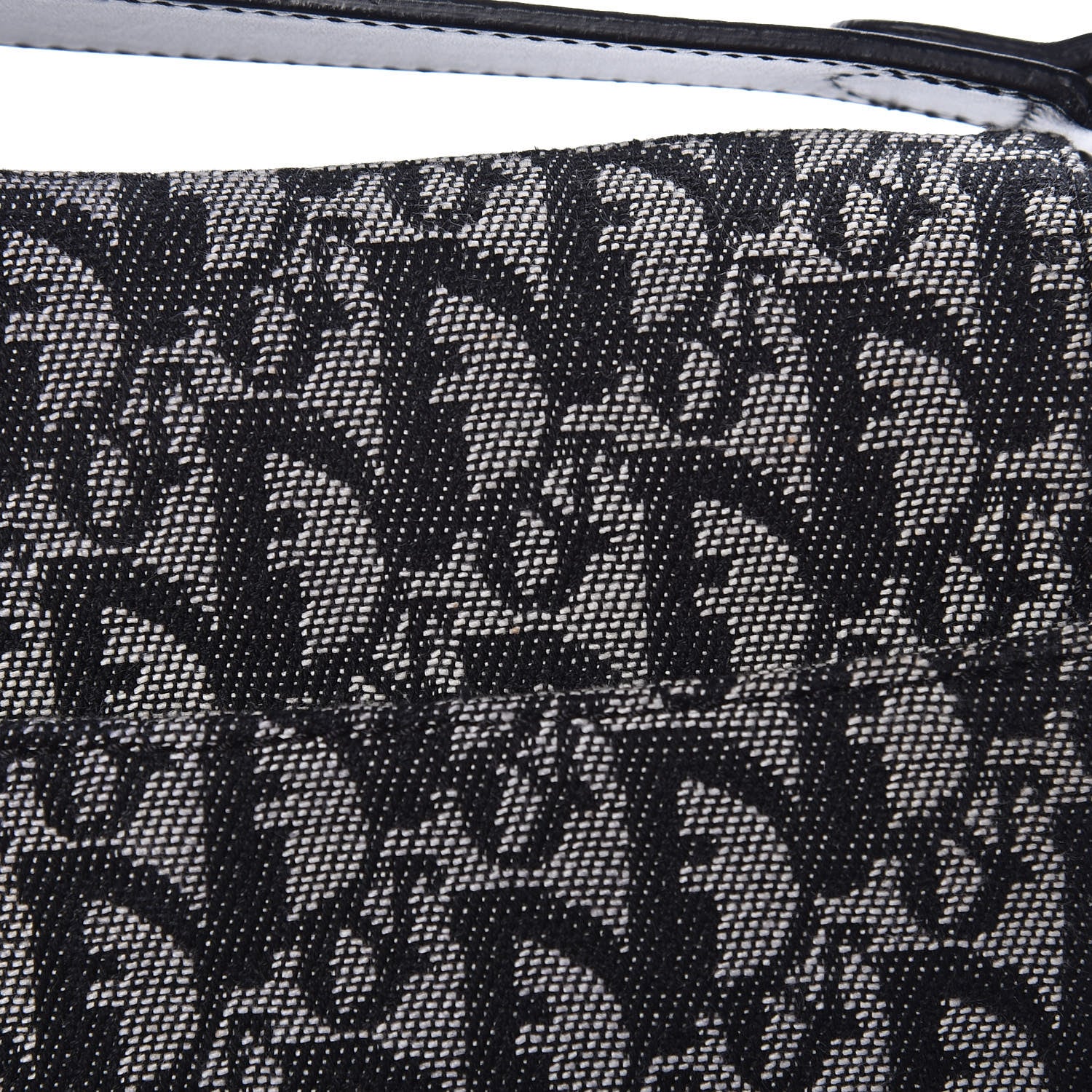 Christian Dior Monogram Saddle Bag Black 14 of 20