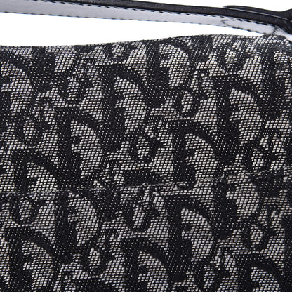 Christian Dior Monogram Saddle Bag Black 14 of 20