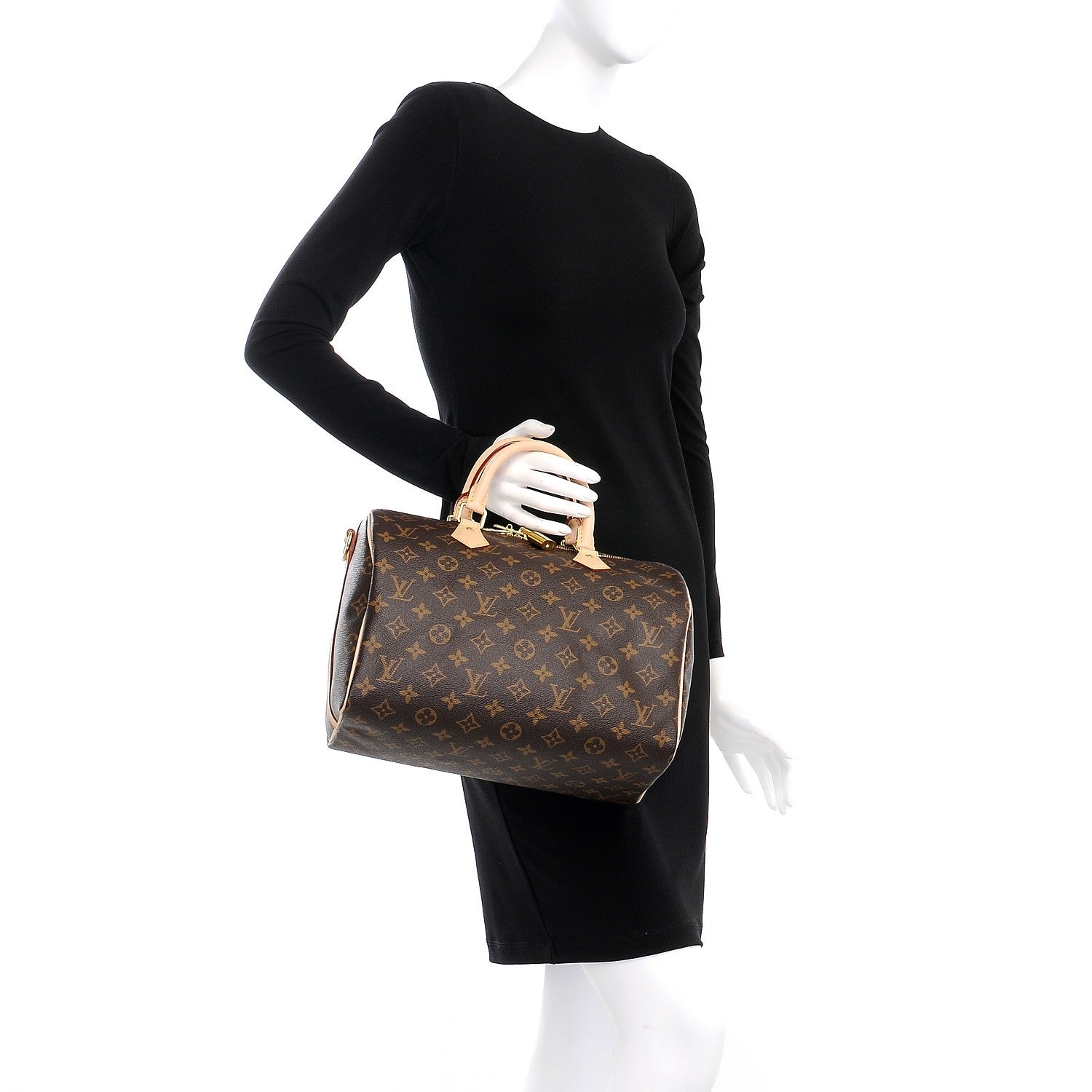 Louis Vuitton Monogram Speedy Bandouliere 30 3 of 9
