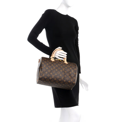 Louis Vuitton Monogram Speedy Bandouliere 30 3 of 9