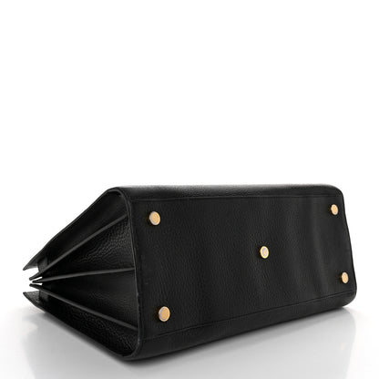 Saint Laurent Grained Calfskin Large Sac De Jour Carryall Black 4 of 10