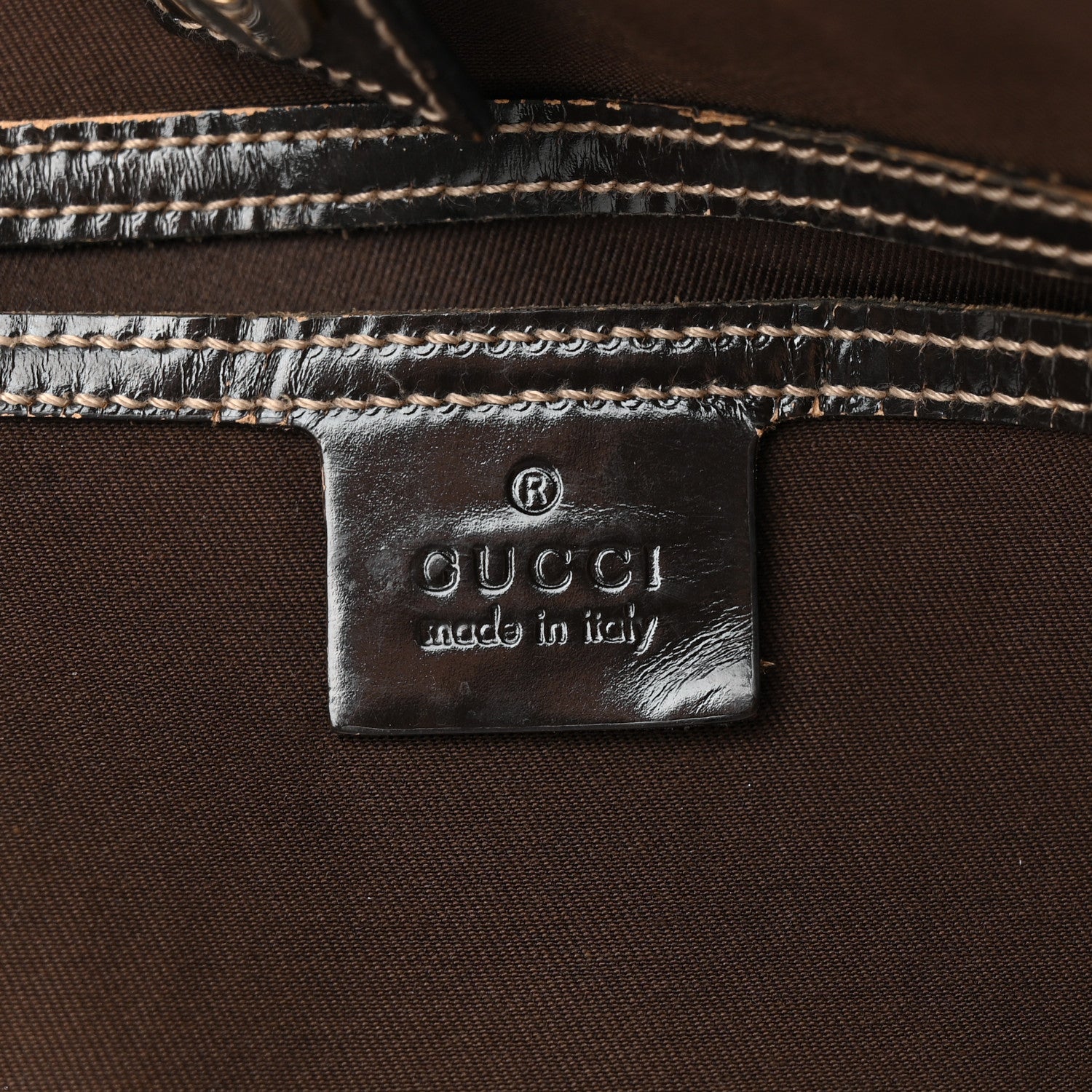 Gucci GG Plus Monogram Large Joy Tote Dark Brown 6 of 16
