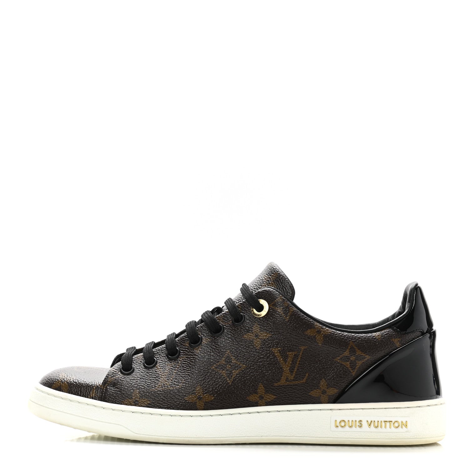 Louis Vuitton Patent Monogram Frontrow Sneakers 40 1 of 12