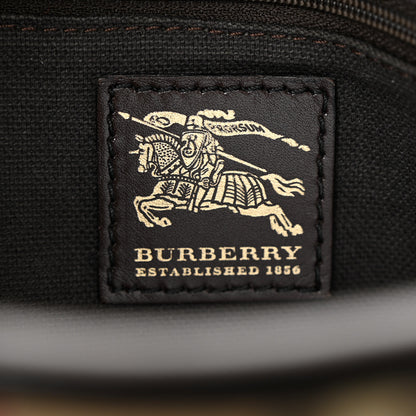 Burberry Haymarket Check Medium Regent Tote Chocolate 6 of 12