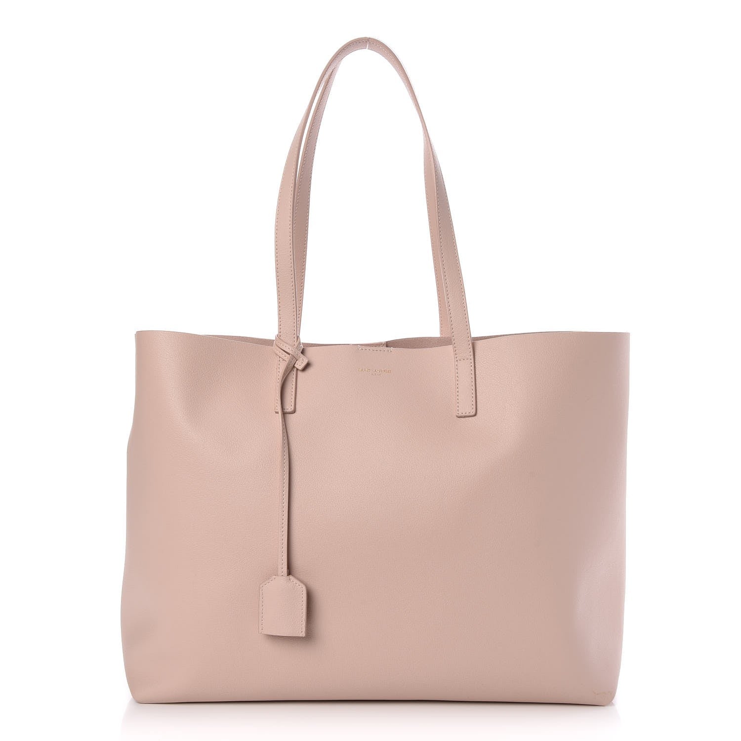 Saint Laurent Calfskin Large Shopping Tote Pale Blush 1 of 8