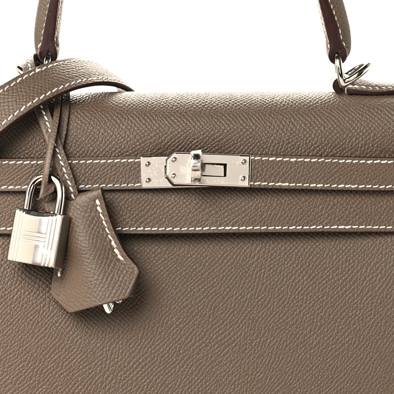 Hermes Epsom Kelly Sellier 25 Etoupe 8 of 11