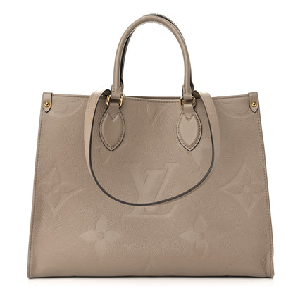 Louis Vuitton Empreinte Monogram Giant Onthego MM Tourterelle 1 of 11