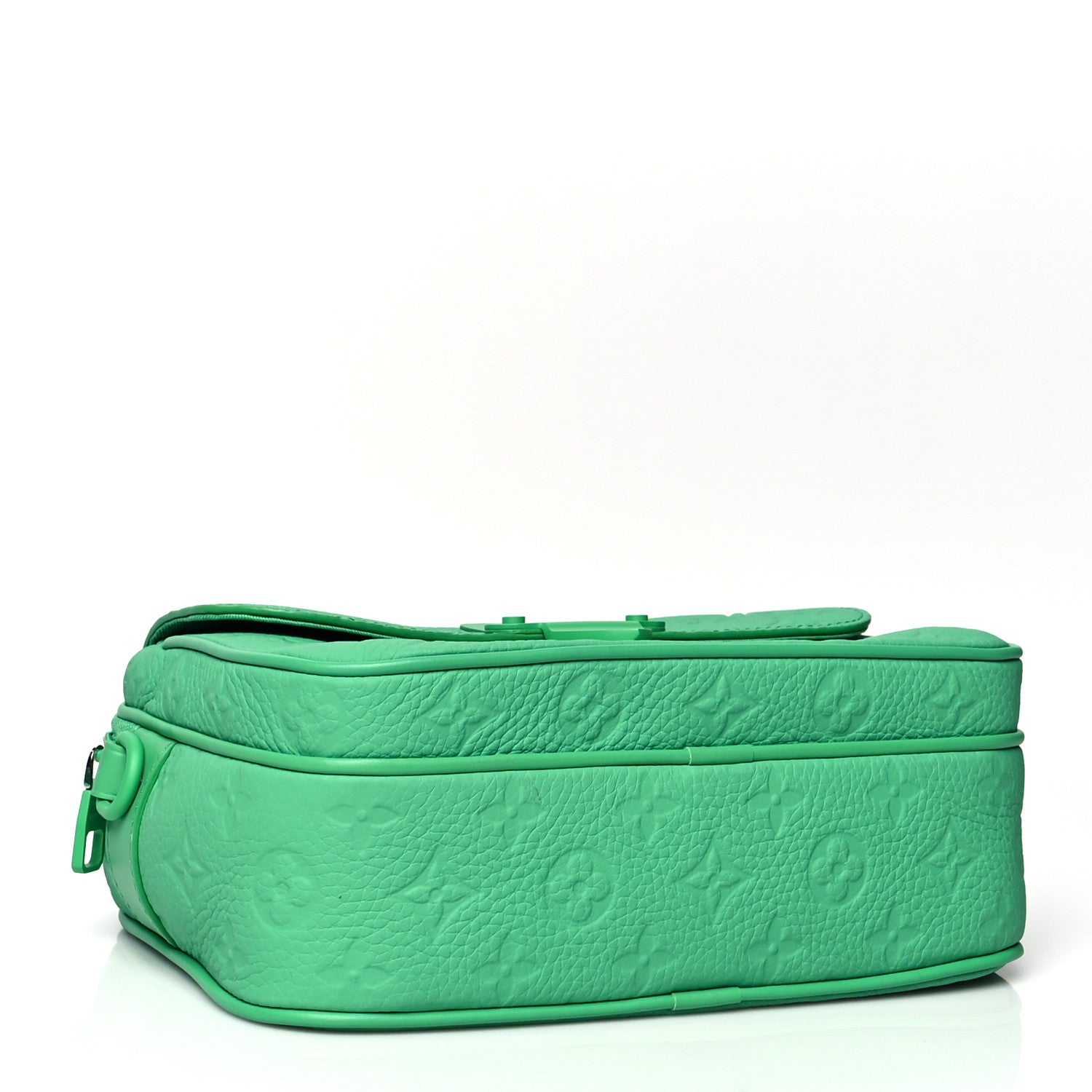 Louis Vuitton Taurillon Monogram S Lock Messenger Minty Green 4 of 10