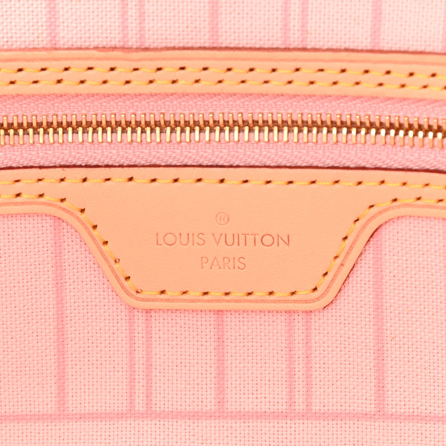 Louis Vuitton Damier Azur Neo Neverfull MM Rose Ballerine 7 of 11