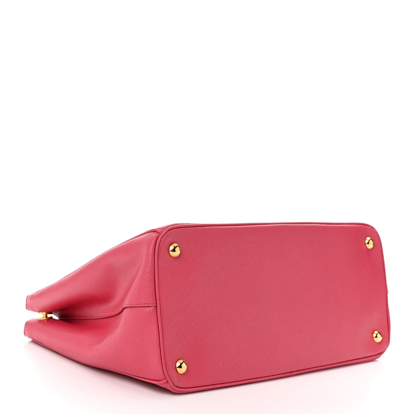 Saffiano Medium Galleria Double Zip Tote Peonia