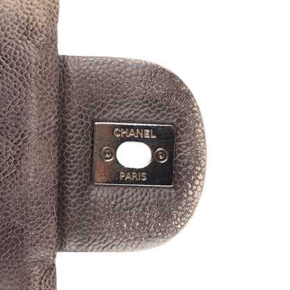 Chanel Caviar Ombre Quilted Jumbo Single Flap Grey 5 of 7