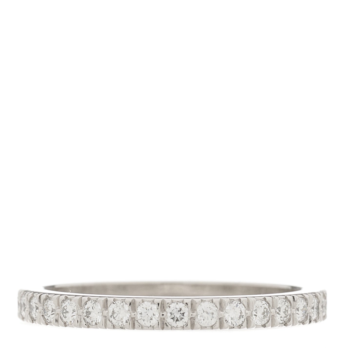 Platinum Diamond Metro Full Eternity Band Ring 48 4.5