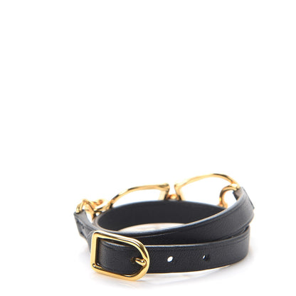 Hermes Swift Etrier Double Tour Bracelet T2 Black 3 of 9