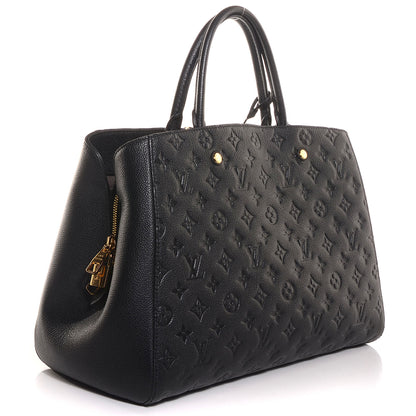 Louis Vuitton Empreinte Montaigne GM Black 3 of 7