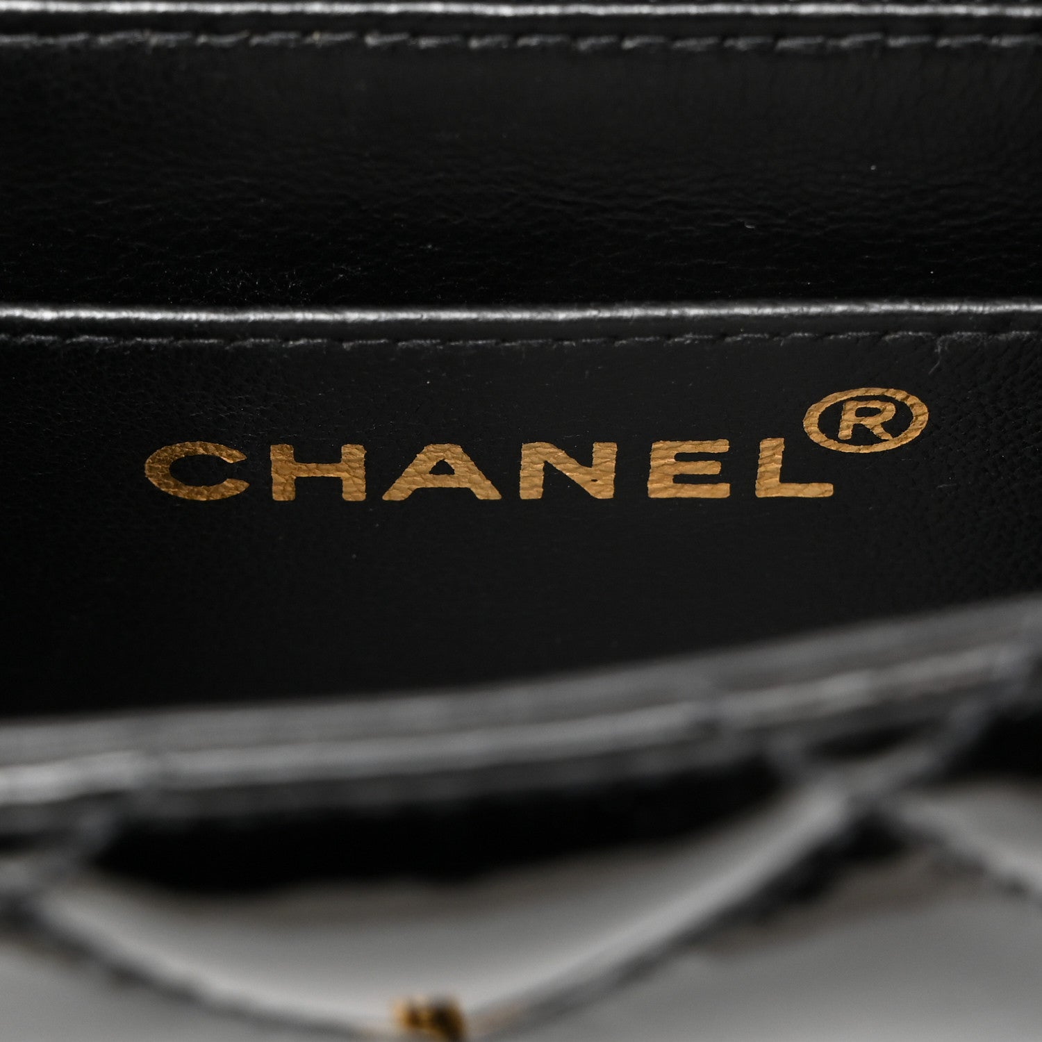 Chanel Patent Calfskin Quilted Mini Square Flap Black 6 of 10