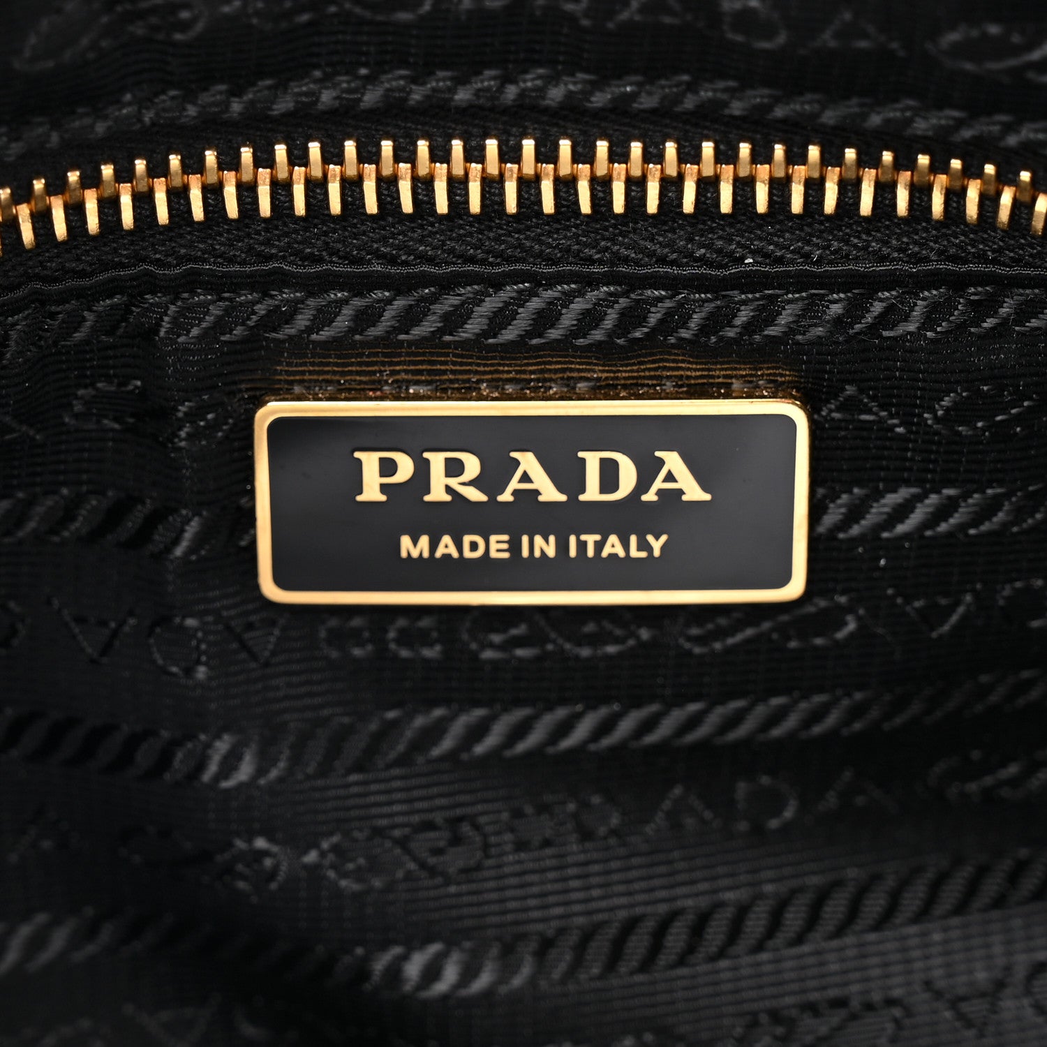Prada Nappa Triangle Quilted Patchwork System Bag Black 6 of 9