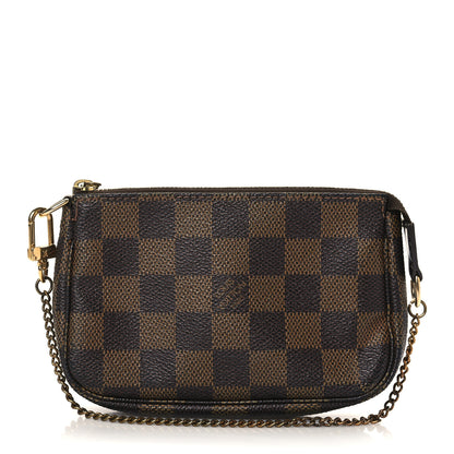 Louis Vuitton Damier Ebene Mini Pochette Accessories 1 of 9