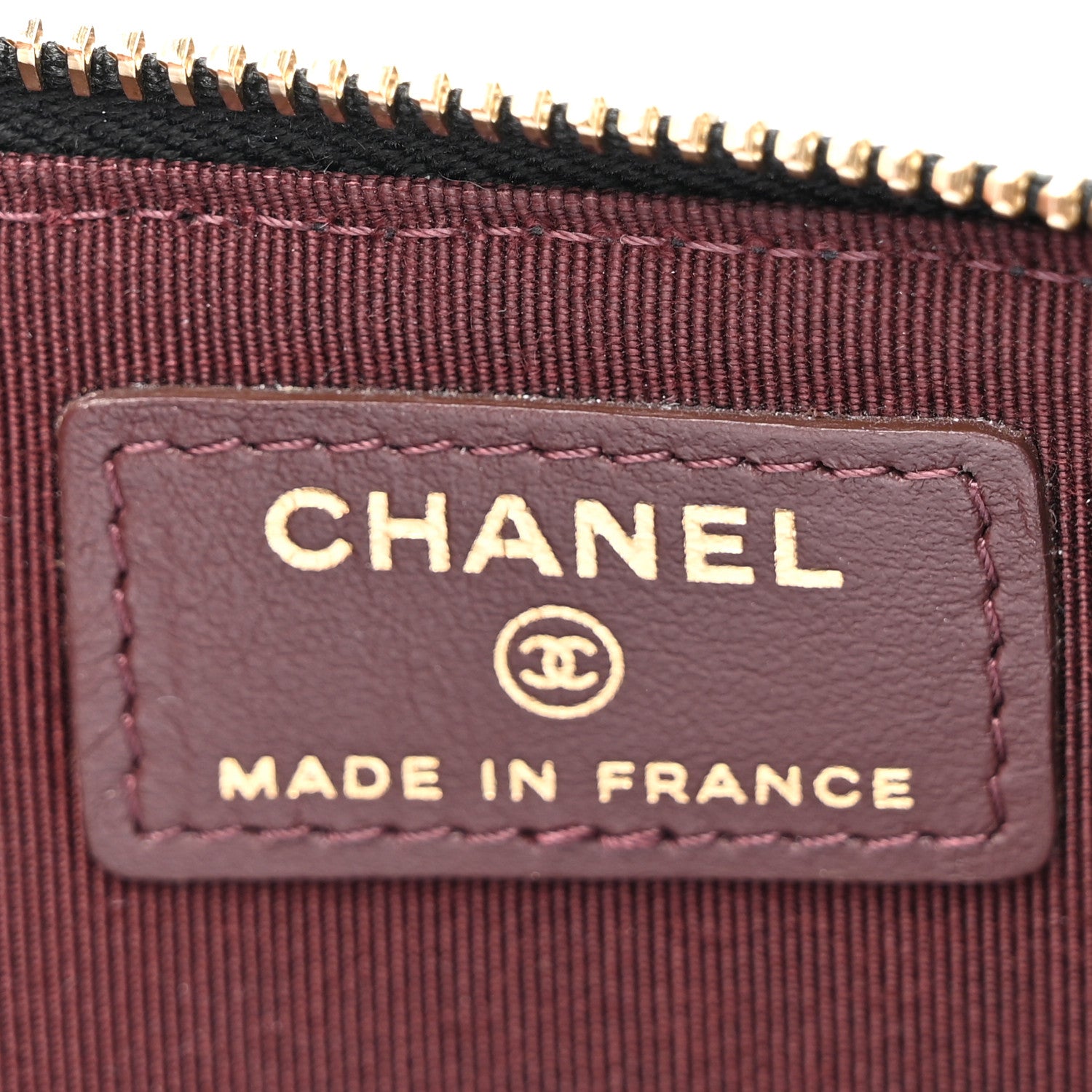 Chanel Caviar Quilted Classic Flat Wallet Pouch Black 6 of 8