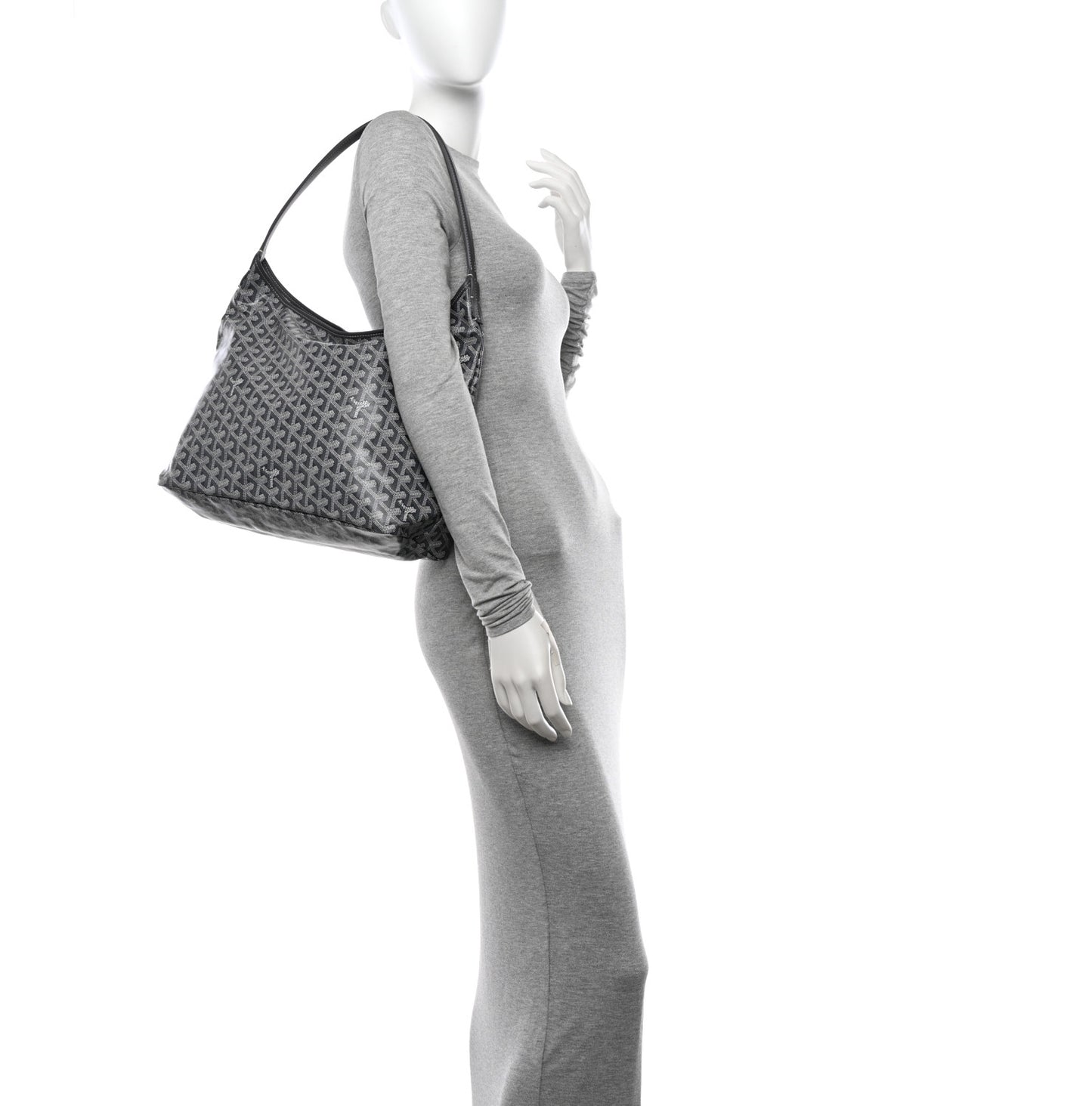 Goyardine Boheme Hobo Grey