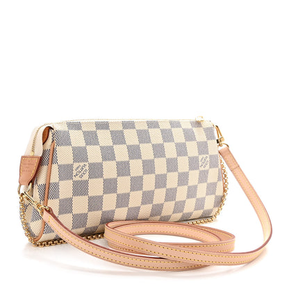 Louis Vuitton Damier Azur Eva Clutch 3 of 10