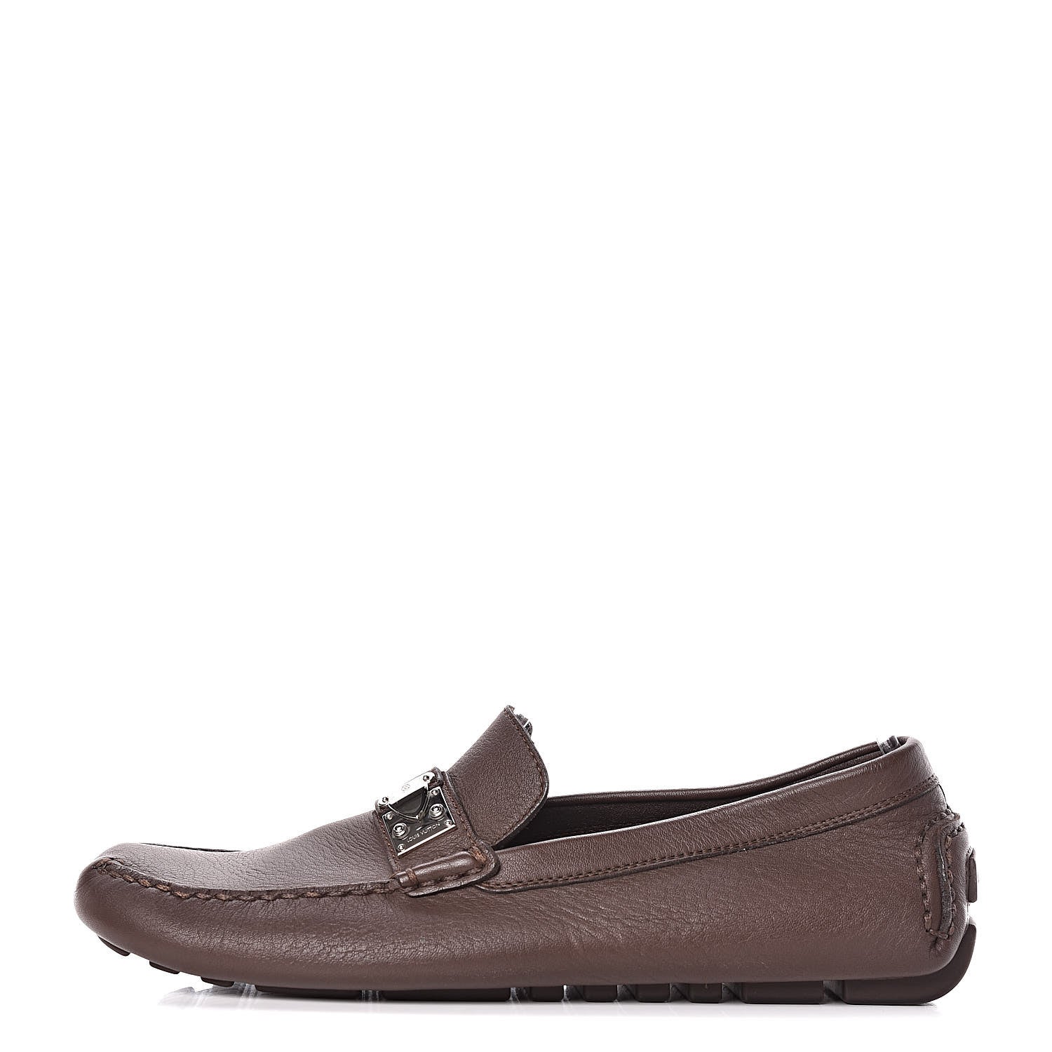Louis Vuitton Calfskin Mens Lombok Mocassin Loafers 8.5 1 of 8