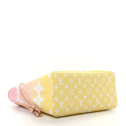 Louis Vuitton Monogram Giant By The Pool Neverfull MM Light Pink 4 of 8