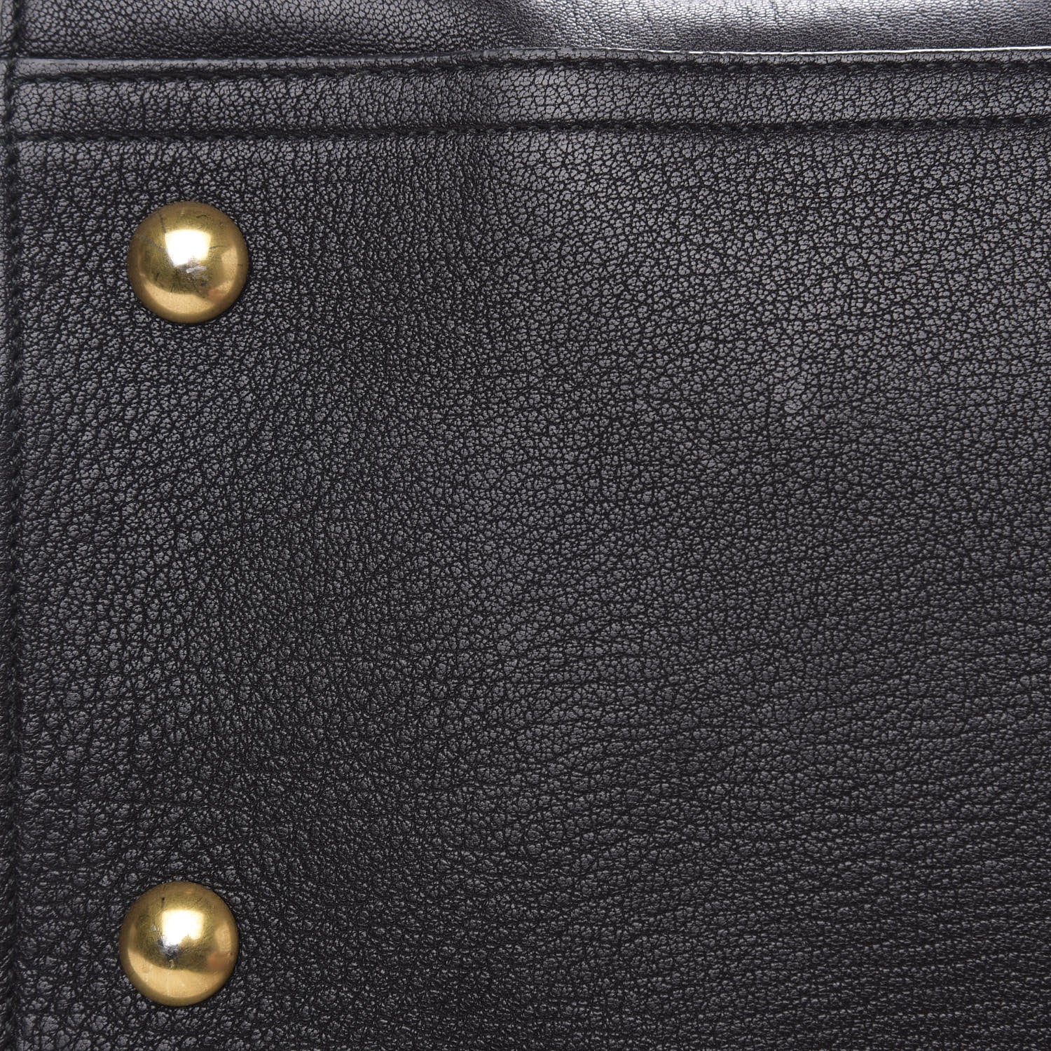 Saint Laurent Sheepskin Medium Cabas ChYc Black 11 of 15