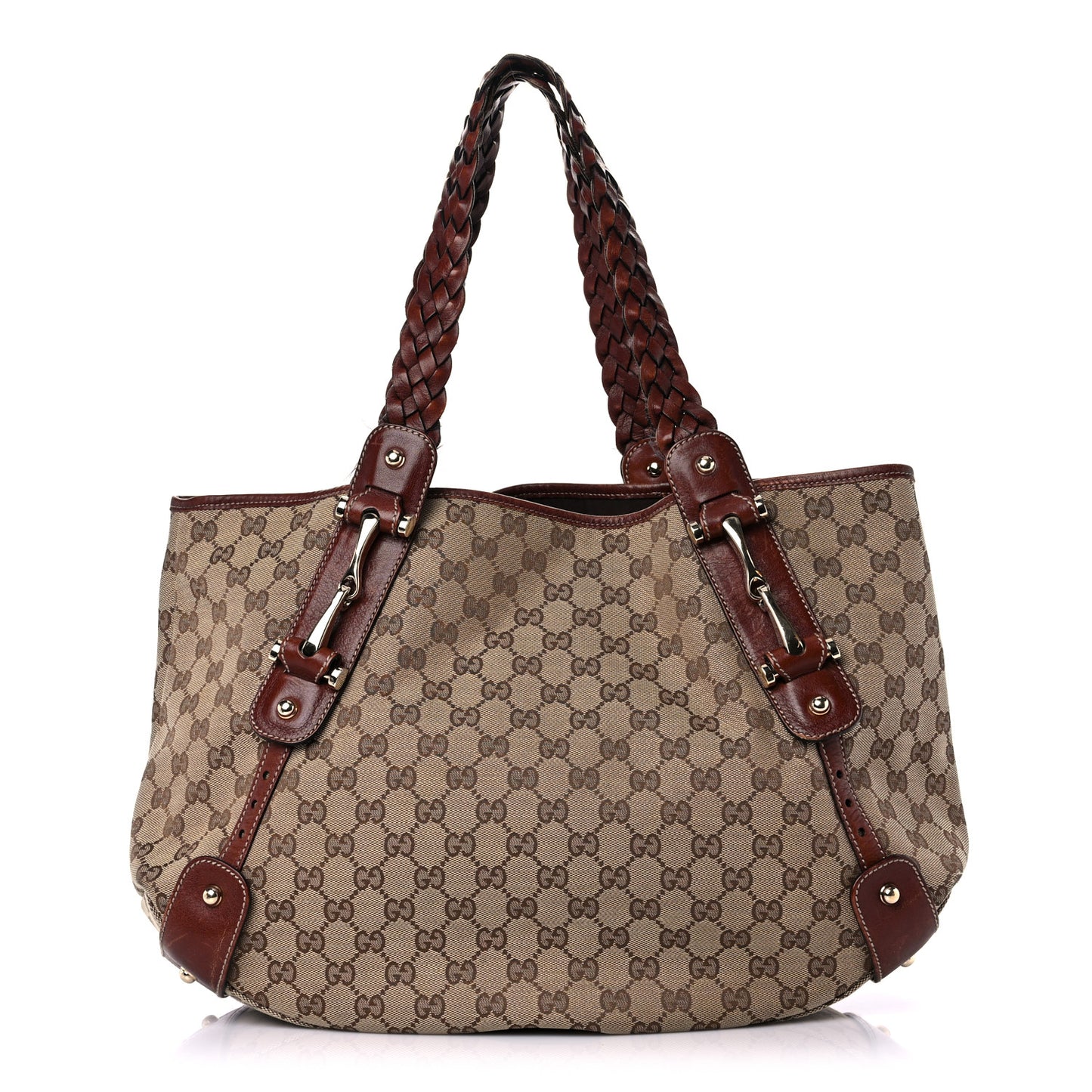 Monogram Medium Pelham Shoulder Bag Brown