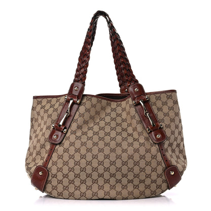Gucci Monogram Medium Pelham Shoulder Bag Brown 1 of 26