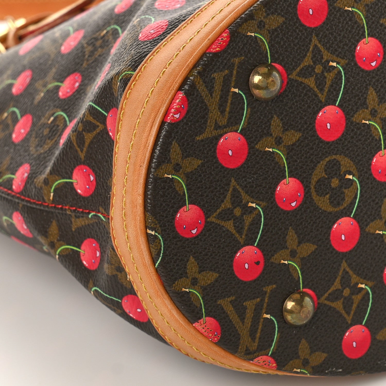 Louis Vuitton Monogram Cerises Bucket Bag 7 of 10