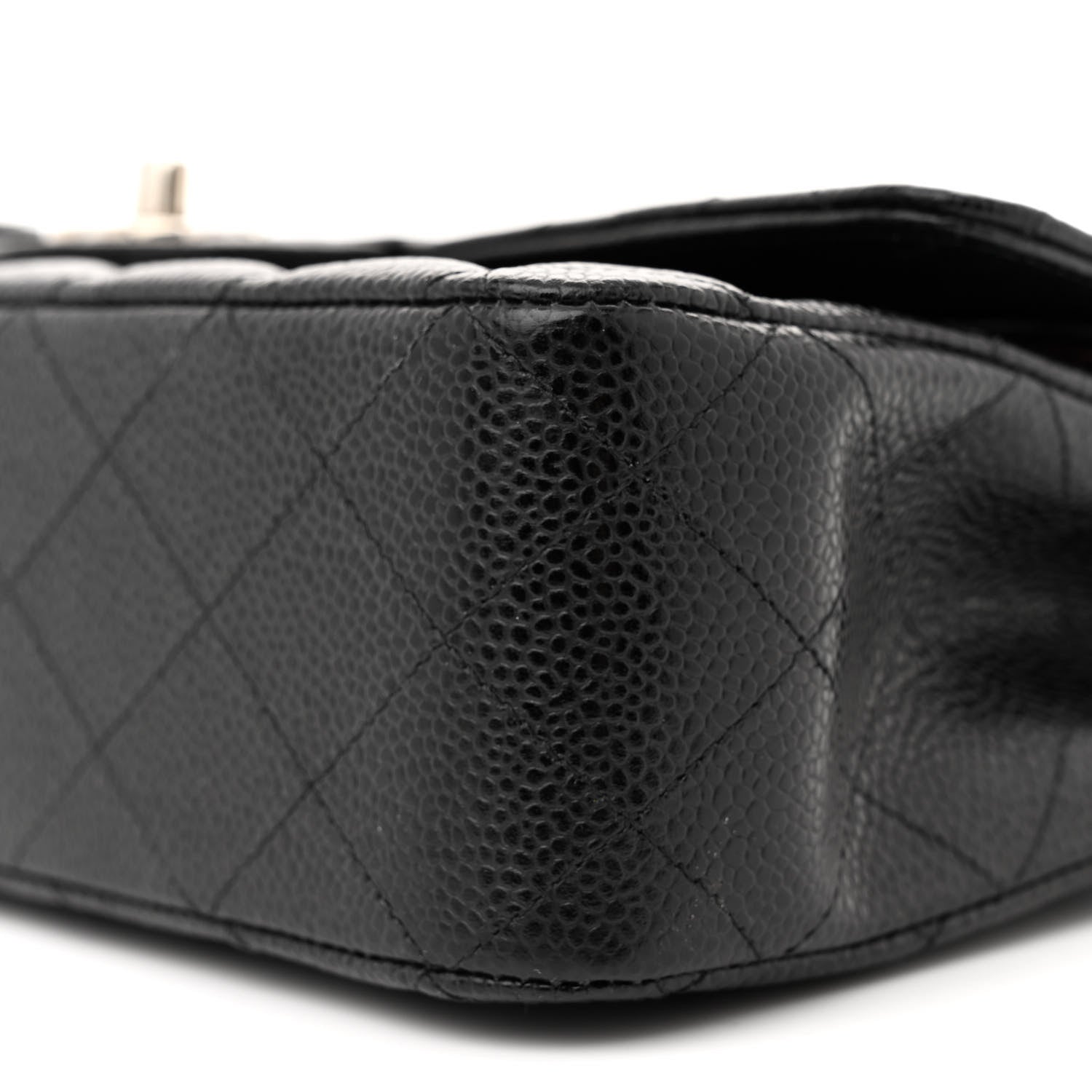 Chanel Caviar Quilted Medium Double Flap Black 10 of 11
