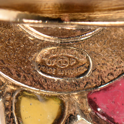 Chanel Gripox Pearl CC Ring Gold 6.5 Multicolor 6 of 6