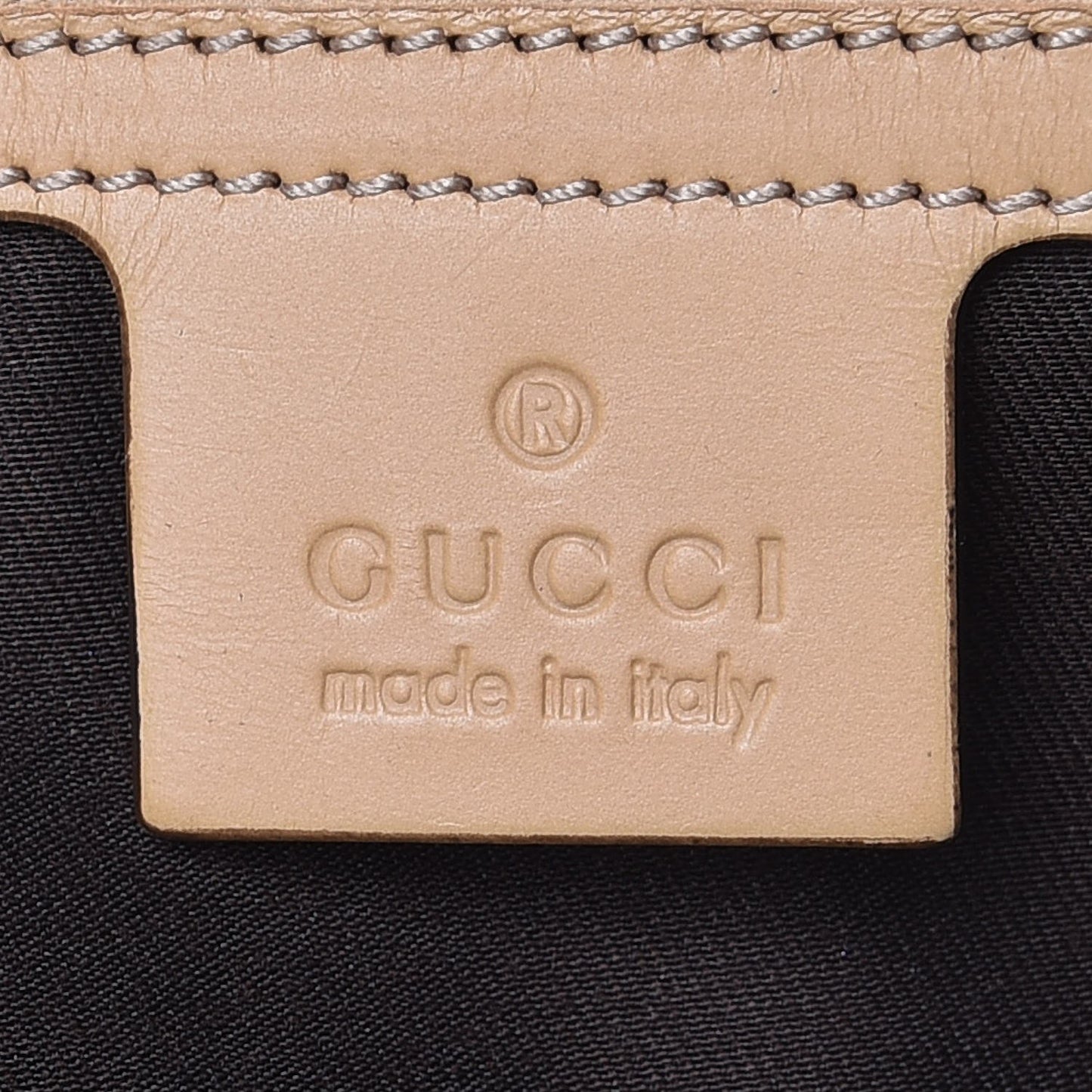 GG Plus Monogram Joy Vertical Tote Beige