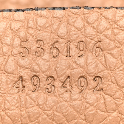 Gucci Pebbled Calfskin Medium Soho Chain Shoulder Bag Camelia 6 of 10